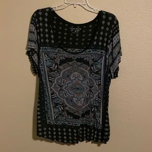 Lucky brand artwork t-shirt